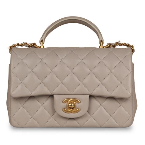 chanel top handle bag mini|mini rectangular chanel bag.